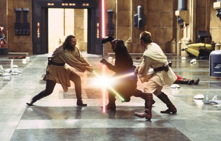 Star Wars:Episode 1 - The Phantom Menace with Darth Maul, Obi-Wan, Qui-Gon